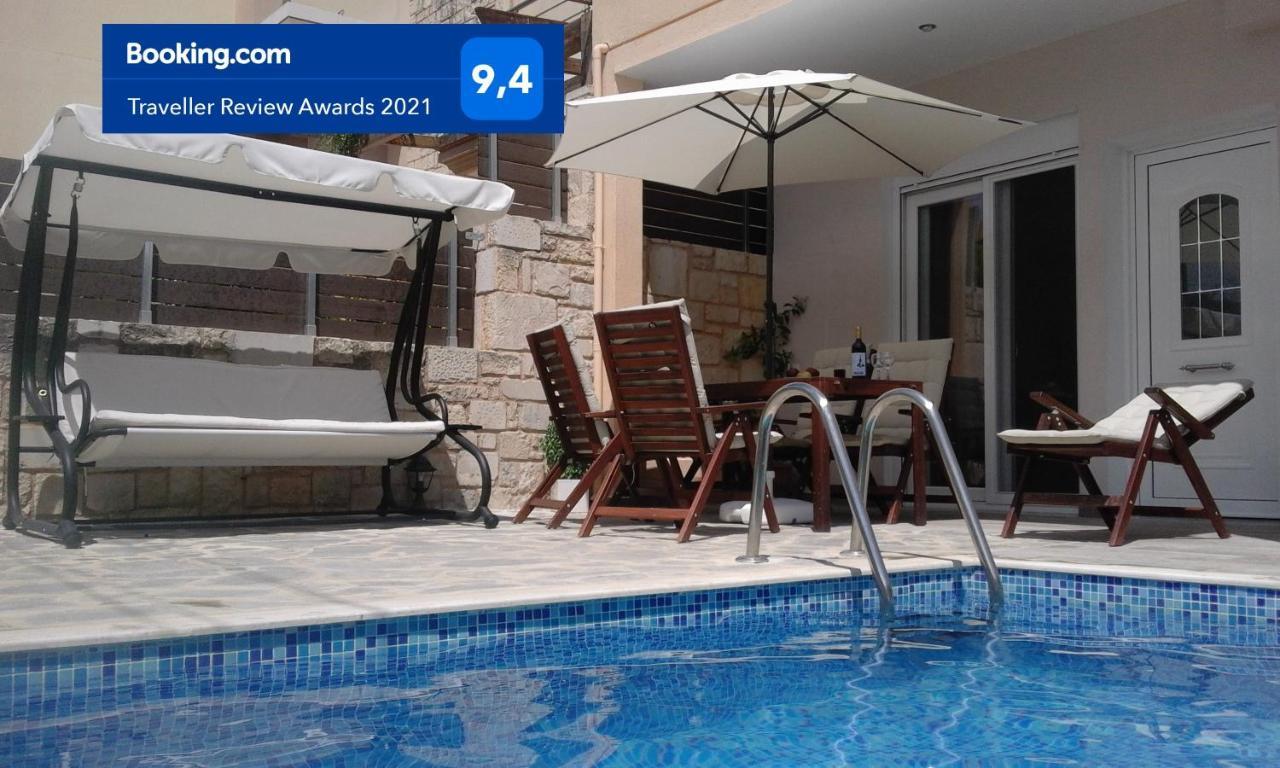 “Theeporto” Maisonette With Pool Gouves Exteriér fotografie
