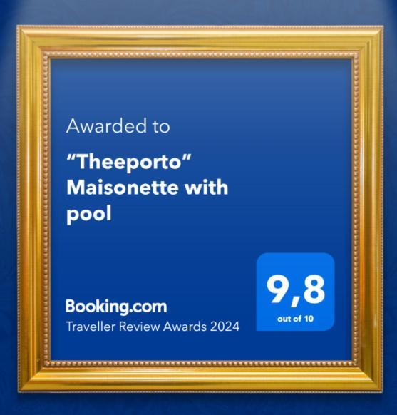 “Theeporto” Maisonette With Pool Gouves Exteriér fotografie